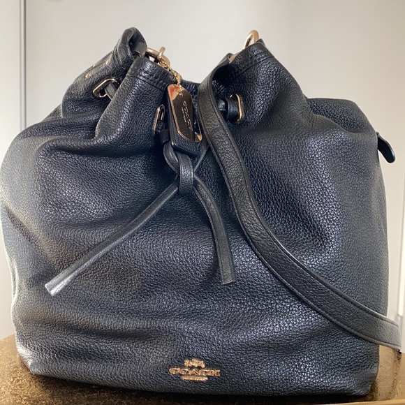 Coach genuine leather hobo handbag - Picture 12 of 12